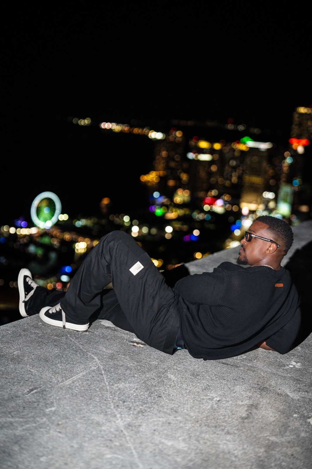 Young LA — Miami rooftop at night